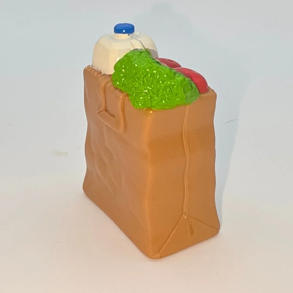 Fisher Price Doll House Accessory Brown Good Loving Family Groceries Replacement